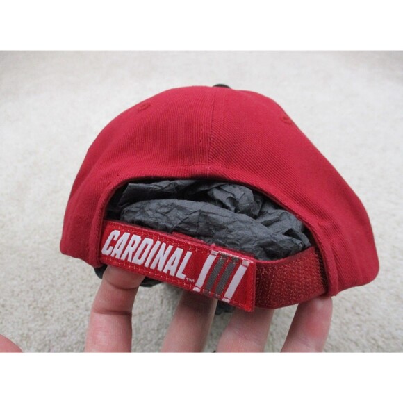 Stanford Cardinal Hat Cap Strap Back One Size Red Black College Football Mens - Picture 5 of 9